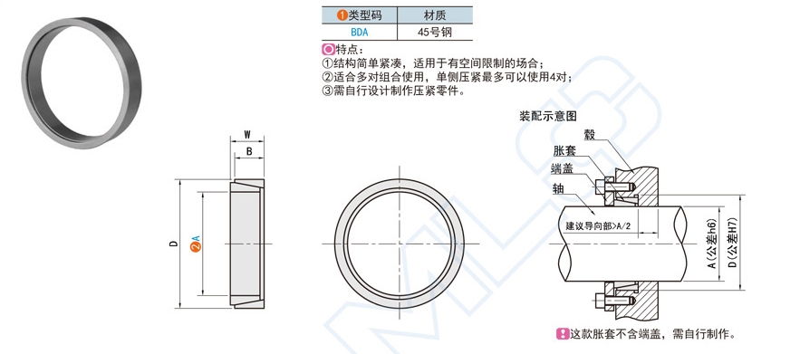 紧凑型胀紧连接套的作用