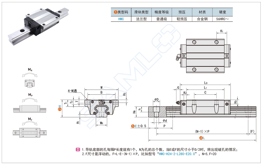 直线导轨存放，直线导轨精度